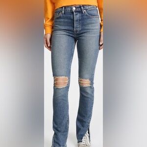 Cotton Citizen Ripped Denim Jeans